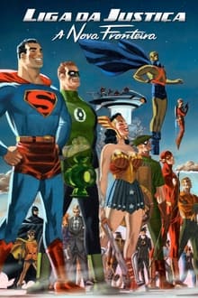 Poster do filme Liga da Justiça: A Nova Fronteira