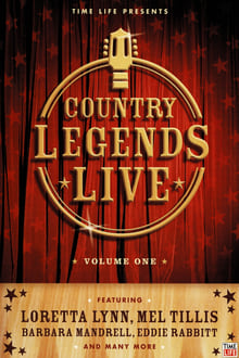 Poster do filme Time-Life: Country Legends Live, Vol. 1