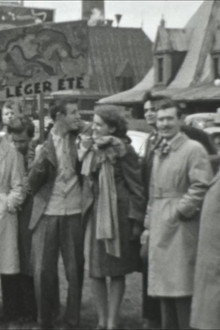 Arrivée de Fernand Léger devant la gare du palais (Québec)