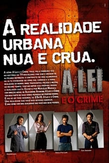 Poster da série A Lei e o Crime