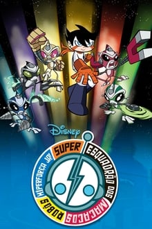 Poster da série Super Esquadrão dos Macacos Robôs Hiperforça Já!