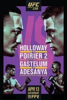 Poster do filme UFC 236: Holloway vs. Poirier 2