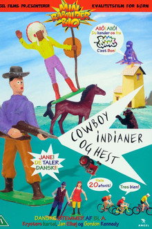Cowboy, indianer og hest