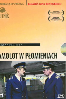 Samolot w płomieniach
