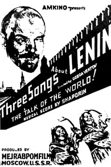 Poster do filme Three Songs About Lenin