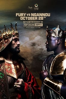 Poster do filme Tyson Fury vs. Francis Ngannou