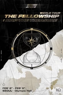 Poster do filme ATEEZ Turnê Mundial - The Fellowship: Map the Treasure em Seoul