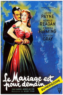 Le mariage est pour demain