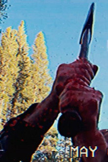 A Man in the Woods with an Axe