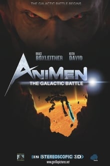 Poster do filme AniMen: The Galactic Battle