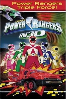Poster do filme Power Rangers em 3-D: Força Tripla