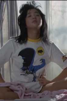 ピンクのカーテン