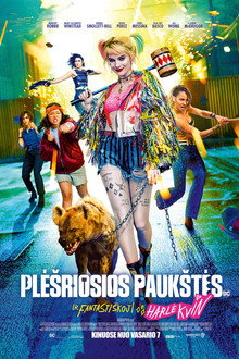 Plėšriosios paukštės ir fantastiškoji Harlė Kvin