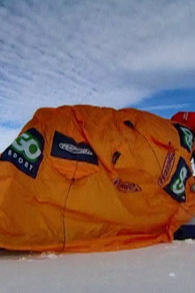 Seule en antarctique