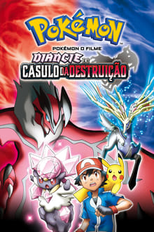 Poster do filme Pokémon o Filme: Diancie e o Casulo da Destruição