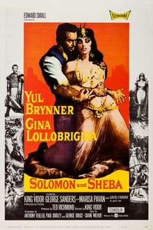 Poster do filme Salomão e a Rainha de Sabá