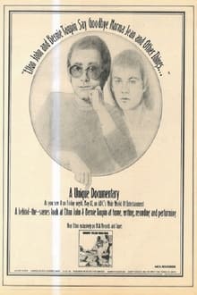 Poster do filme Elton John and Bernie Taupin Say Goodbye Norma Jean and Other Things