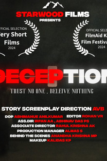 Deception - trust no one, Believe nothing