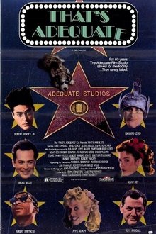 Poster do filme That's Adequate