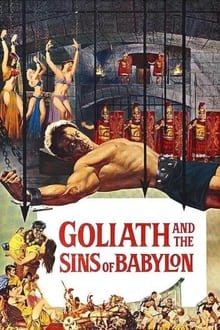 Poster do filme Golias e os Pecadores da Babilônia