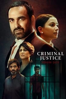 Poster da série Criminal Justice: Adhura Sach