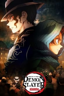 Poster do filme Demon Slayer: Kimetsu no Yaiba - Asakusa Arc