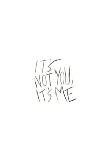 Poster do filme It's Not You, It's Me