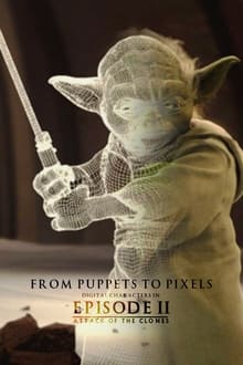 Poster do filme From Puppets to Pixels: Digital Characters in 'Episode II'