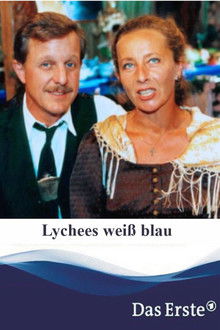 Lychees weiß blau