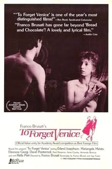 Poster do filme To Forget Venice