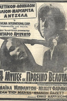 4 mosche di velluto grigio