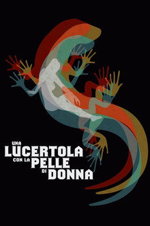 Una lucertola con la pelle di donna