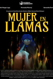 Mujer en llamas