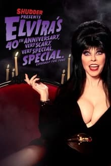 Poster da série Elvira's 40th Anniversary, Very Scary, Very Special Special