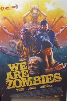 We Are Zombies movie poster