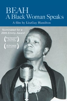 Poster do filme Beah: A Black Woman Speaks