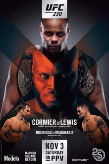 Poster do filme UFC 230: Cormier vs. Lewis