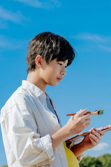海辺へ行く道