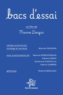 Bacs d'essai