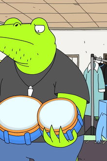 Crocodile and Cube: In the Studio
