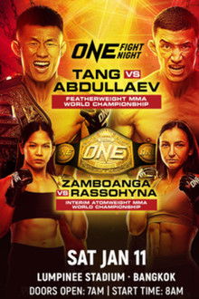 ONE Fight Night 27: Tang vs. Abdullaev