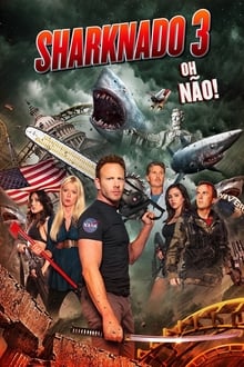 Poster do filme Sharknado 3: Oh, Não!