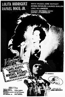 Monday, Tuesday, Wednesday, Thursday, Friday, Saturday, Sunday