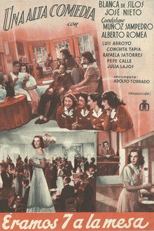 Éramos 7 a la mesa