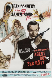 Agent 007 ser rött
