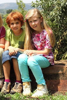 Karsten og Petra på safari