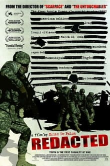 Redacted movie poster