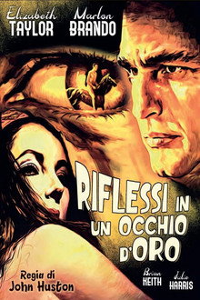 Riflessi in un occhio d'oro