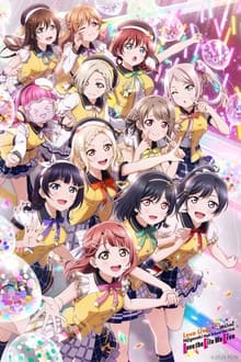 Poster do filme Love Live! Nijigasaki Nijigasaki High School Idol Club 4th Live! ～Love the Life We Live～