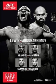 Poster do filme UFC Fight Night 102: Lewis vs. Abdurakhimov